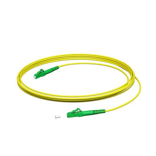 Kaiser Patchkabel LC/APC-LC/APCSX LSZH, gelb, 3,0 m 4263004