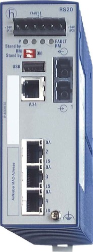 Hirschmann INET Ind.Ethernet Switch RS20-0400M2T1SDAE