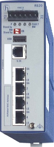 Hirschmann INET Ind.Ethernet Switch RS20-0400T1T1SDAE