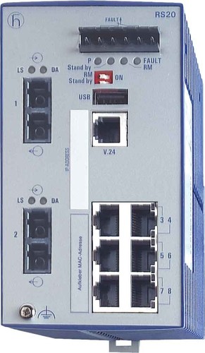 Hirschmann INET Ind.Ethernet Switch RS20-0800M2M2SDAE