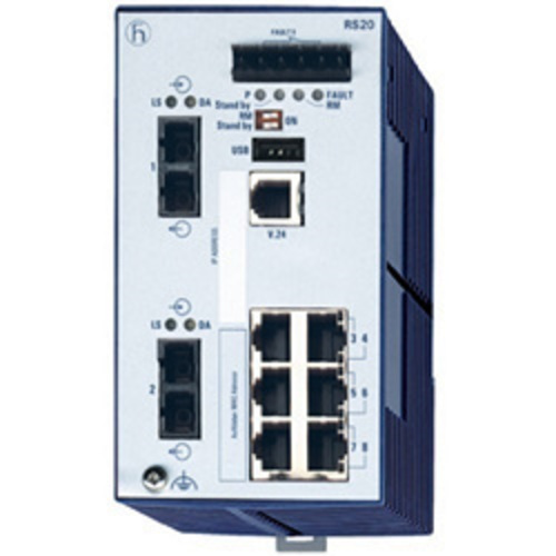 Hirschmann INET Ind.Ethernet Switch RS20-0800S2S2SDAP