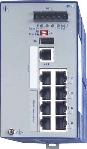 Hirschmann INET Ind.Ethernet Switch RS20-0800T1T1SDAE