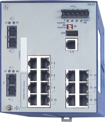 Hirschmann INET Ind.Ethernet Switch RS20-1600S2S2SDAP