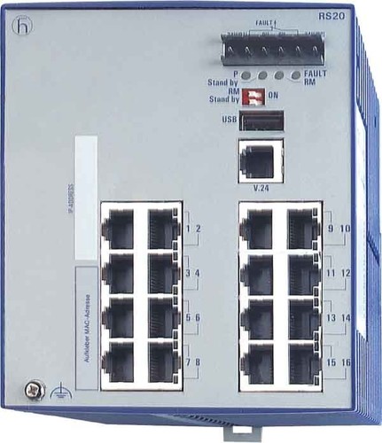 Hirschmann INET Ind.Ethernet Switch RS20-1600T1T1SDAE