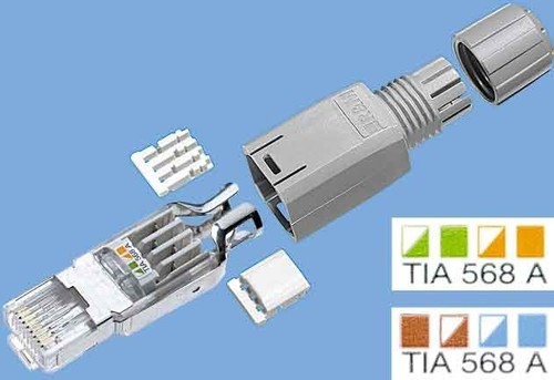 Reichle&De-Massari FM45 Steckerset s/u RJ45 312231