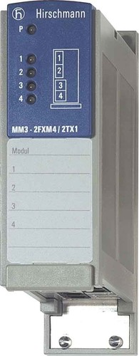 Hirschmann INET Medien-Modul ST/RJ45 2x100, 2x10/100 MM3-2FXM4/2TX1