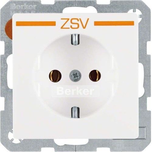 Berker SCHUKO-Steckdose m.Aufdruck pws 47436049