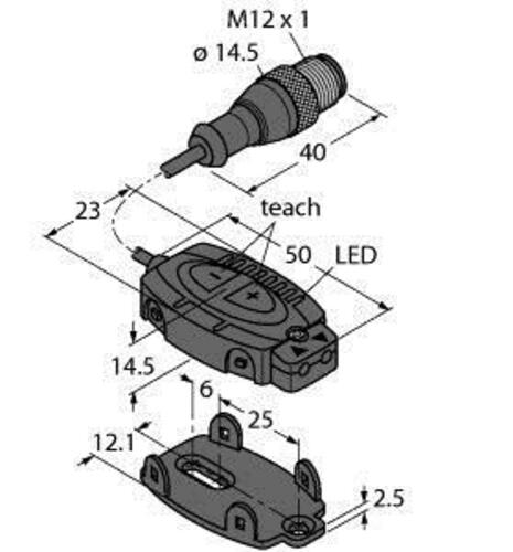 Turck Opto Sensor Lichtleiter FI22FPQ5