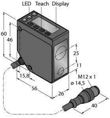 Turck Opto-Sensor Lichttaster LE250DC1QP