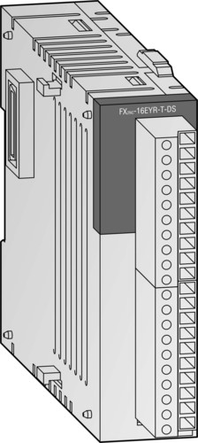 Mitsubishi Electric Erweiterungsgerät 16 Relaisausgänge FX2NC-16EYR-T-DS