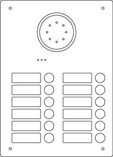 Ritto Türstation edelstahl Acero Audio, 12WE 1812320