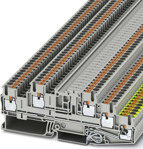 Phoenix Contact Installations-Etagenklemme 0,14-4qmm, grau PTB 2,5-PE/L/L