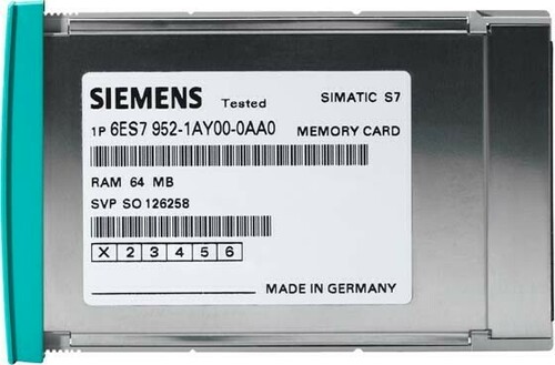 Siemens Dig.Industr. Memory Card S7-400 6ES7952-0KF00-0AA0