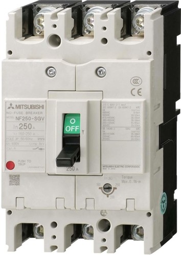 Mitsubishi Electric Leistungsschalter 3pol NF250-SEV3P125-250A