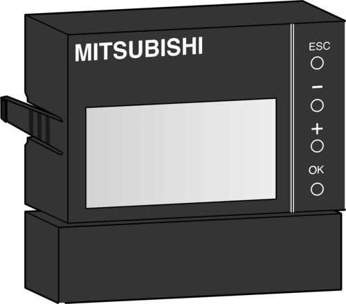 Mitsubishi Electric Display-Modul FX3G-5DM