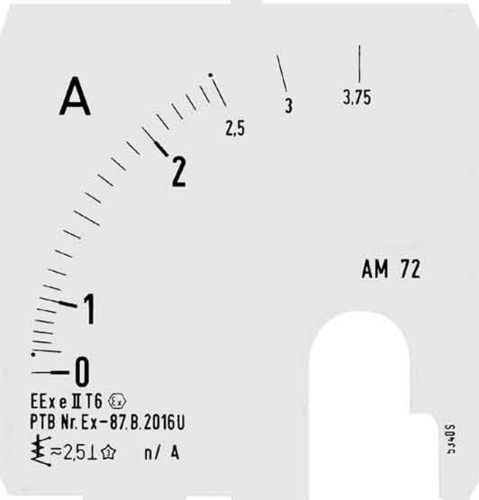 Ceag Sicherheitst. Wechselskala 0-400/600A GHG 410 1928 R0017