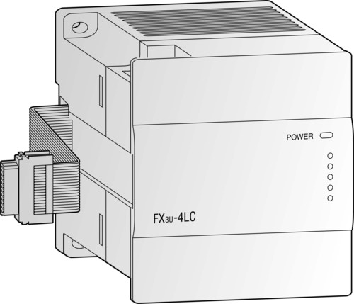 Mitsubishi Electric Temperaturregelmodul PID Regelkreis FX3U-4LC