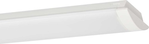 Ridi-Leuchten LED-Wannenleuchte halbrund opale Wanne WL-R1X115/30ND-O-SET