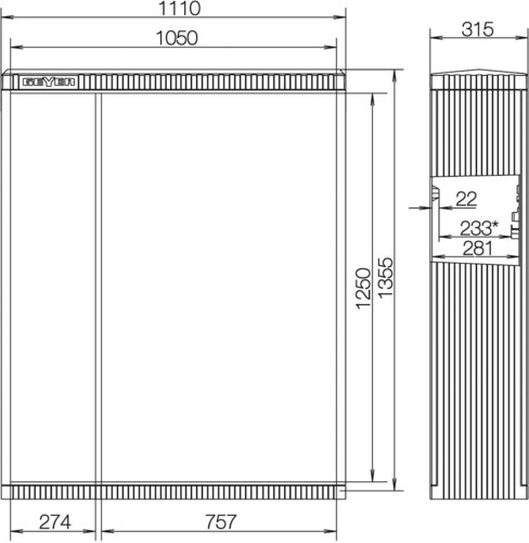 ABN Kabelverteilerschrank SL132V