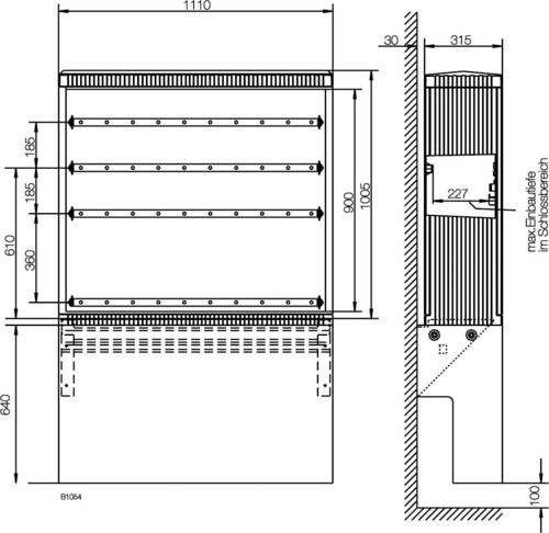 ABN Kabelverteilerschrank Gr.2/1005 SK102GA