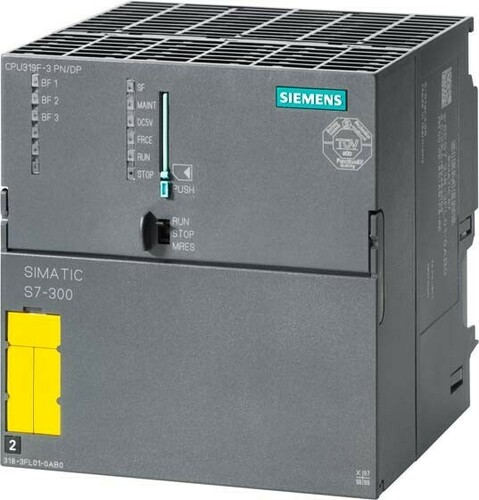 Siemens Dig.Industr. Zentralbaugruppe 2,5MByte 12MBit/s 6ES7318-3FL01-0AB0