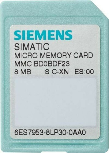 Siemens Dig.Industr. M-Memory Card S7/300/C7 2-MBYTE 6ES7953-8LL31-0AA0