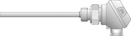 Jumo Widerstandsthermometer Anschlusskopf Form J 90/00055692