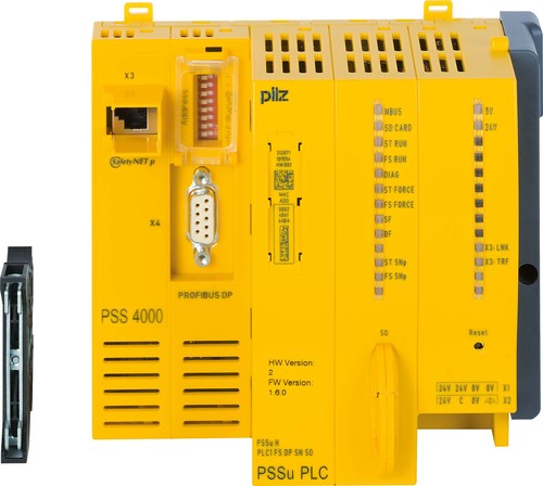 Pilz Head Modul DP Slave 12Mbit/s PSSu H PLC1 FS DP SN