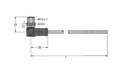 Turck Anschlussleitung WSSD-4416-10M