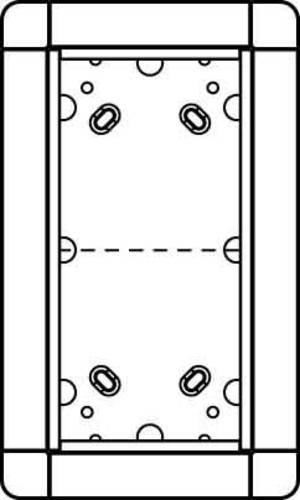 Ritto Portier UP-Rahmen si 2-fach, 141x238mm 1881220