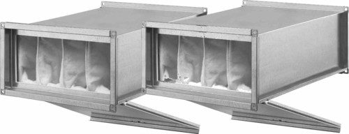 Helios Ventilatoren Ersatz-Filterkassetten zu KLF EKLF 100/50 F7 (VE2)