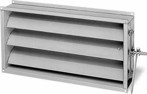 Helios Ventilatoren Jalousieklappe JVK 70/40