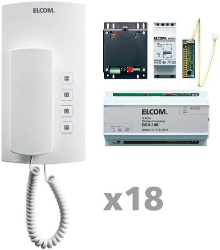 Elcom Audio-Kit i2-Bus 18Tln. BHT-200 AKB-18i2-BusKit