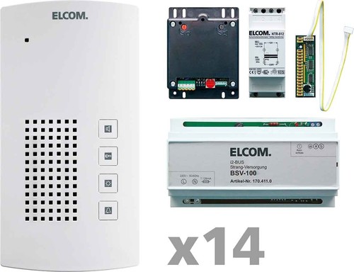 Elcom Audio-Kit i2-Bus 14Tln. BTF-200 AKF-14 i2-BusK