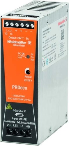 Weidmüller Schaltnetzgerät PRO ECO3 120W 24V 5A