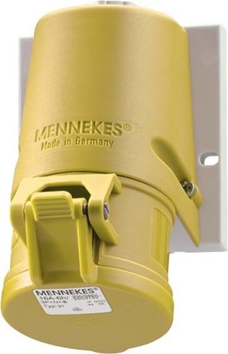 Mennekes Wanddose TwinCONTACT 16A,3p,4h,110V,IP44 1340