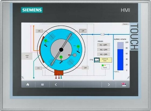 Siemens Dig.Industr. Bedienelement Siplus 7" 6AG1124-0GC01-4AX0