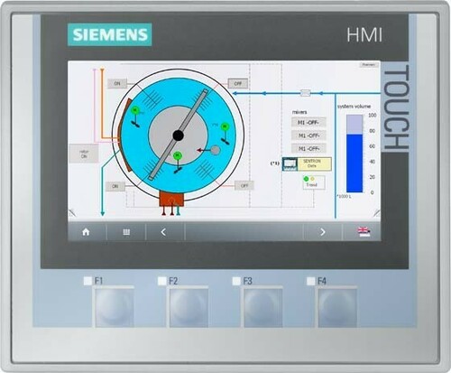 Siemens Dig.Industr. Bedienelement Siplus 4" 6AG1124-2DC01-4AX0