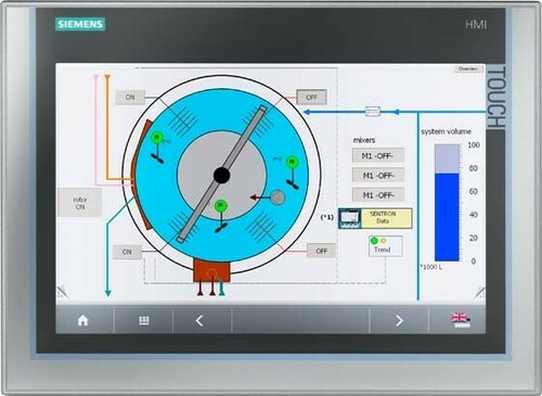 Siemens Dig.Industr. Bedienelement Siplus 12" 6AG1124-0MC01-4AX0