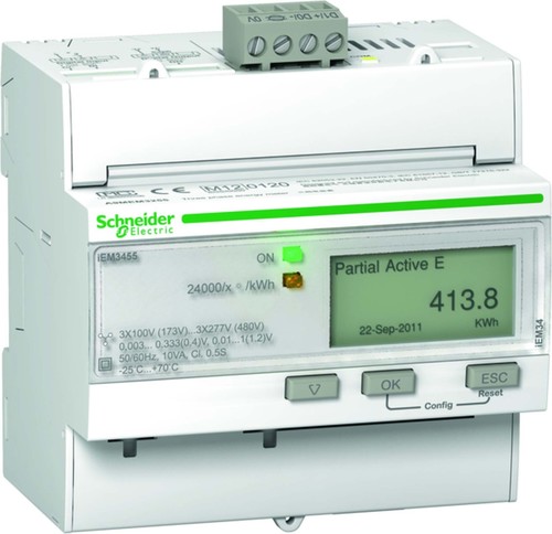 Schneider Electric Energiezähler IEM3555 3P+N A9MEM3555