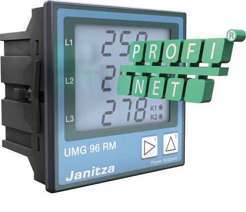 Janitza Electronic Netzanalysator 24-90VAC, 24-90VDC UMG 96RM-PN #5222091