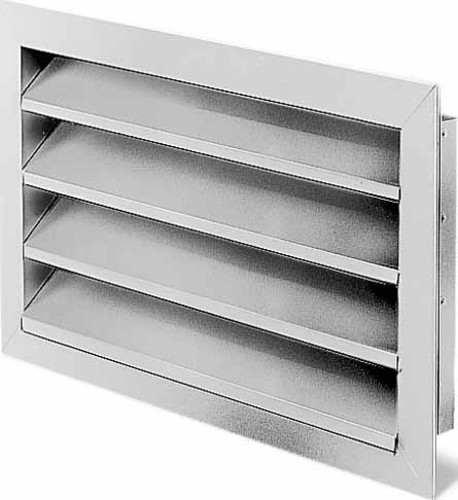 Helios Ventilatoren Wetterschutzgitter Aluminium natur elox WSG 30/15