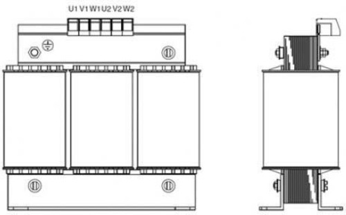 Mitsubishi Electric Eingangsdrossel 3ph 400V für 55kW FR-BAL-B-55K