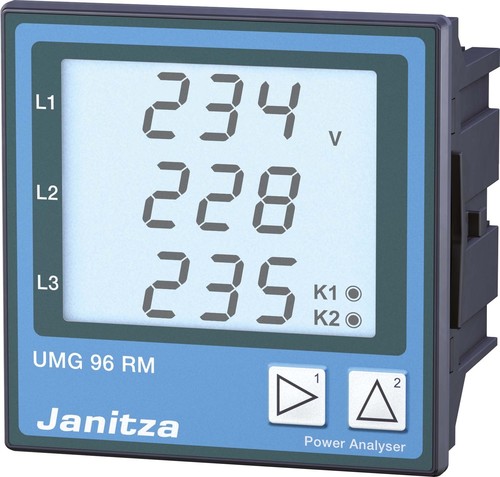 Janitza Electronic Universalmessgerät 90-277VAC,90-250VDC UMG 96RM-CBM#5222066