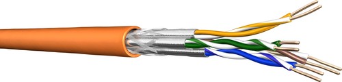 Draka Comteq (DNT) UC900 HS23 Kat.7 orange 4P S/FTP AWG23 60011604-Eca-T1000