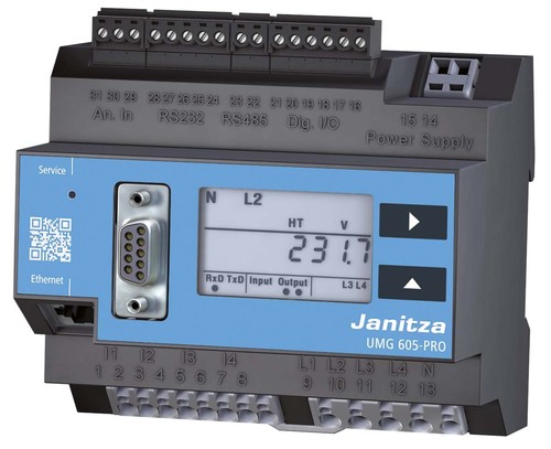 Janitza Electronic Netzanalysator UL 20-55VAC,20-77DC UMG 605-PRO 24V (UL)