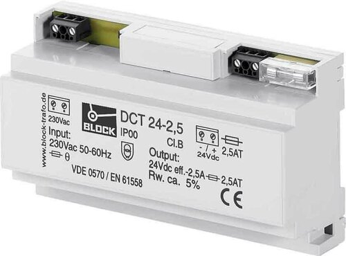 Block Gleichstromversorgung DCT 24-2,5