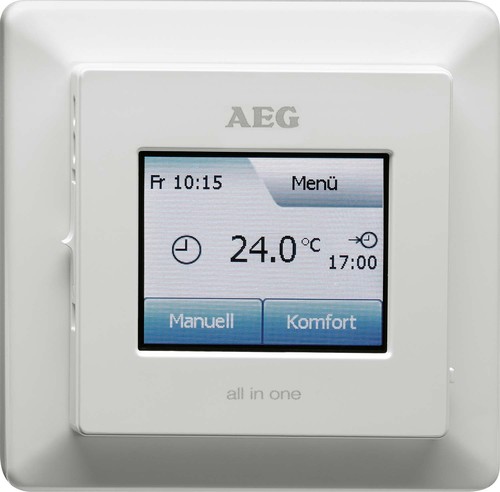 AEG Raum/Fußb.Temperaturregler UP,m.Wochenuhr AEG FRTD 903 TC