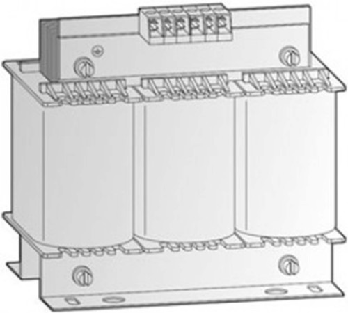 Mitsubishi Electric Drehstrom-Transformator 400/230V 1,3kVA 600W MT-1.3-60