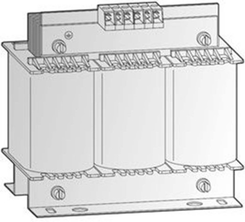 Mitsubishi Electric Drehstrom-Transformator 400/230V 5,5kVA3,5kW MT-5.5-60